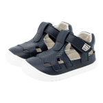 Sandalia respetuosa vegana azul marino