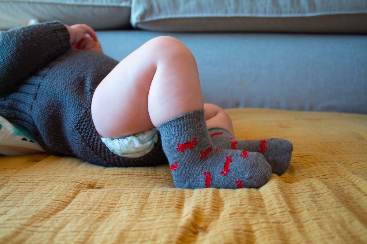 cuando poner calcetines a un bebe y cuando ponerselos Pirufin