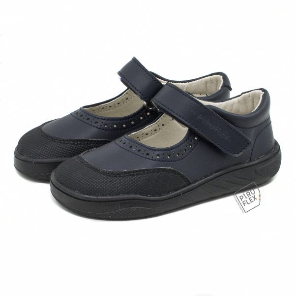 Mercedita colegial infantil respetuosa vegana marino PIRUFLEX