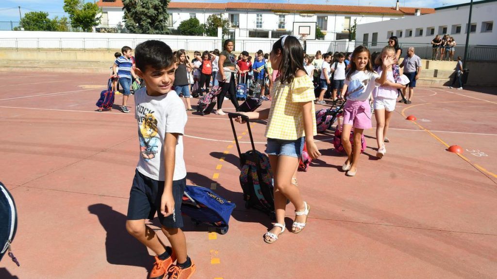 vuelta al cole de los niños