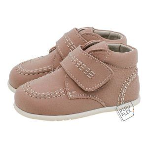 Bota infantil respetuosa piel rosa PIRUFLEX