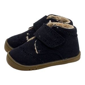 Bota infantil casual respetuosa marino con pelo interior PIRUFLEX