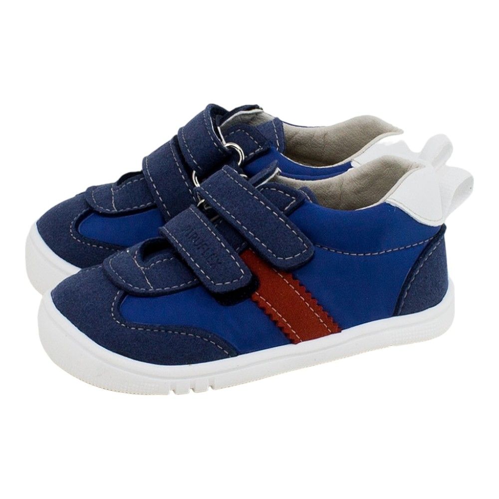 Zapato deportivo infantil  respetuoso vegano marino combi PIRUFLEX