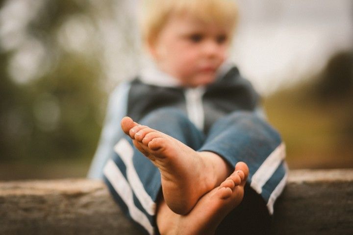 hongos en los pies niños fotos