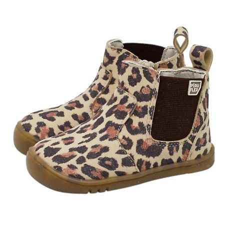 Botas respetuosas veganas Piruflex niña – Animal Print Botas respetuosas veganas Piruflex niña – Animal Print