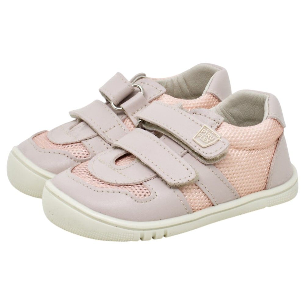 Deportivo Vegano Piruflex con Doble Velcro | Zapatilla Respetuosa de Microfibra y Malla