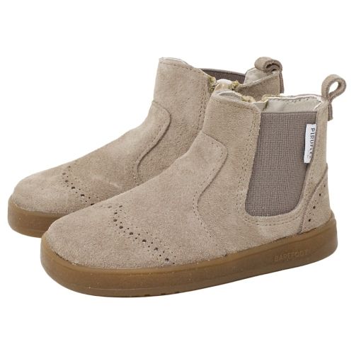Bota barefoot de piel con cremallera PIRUFLEX