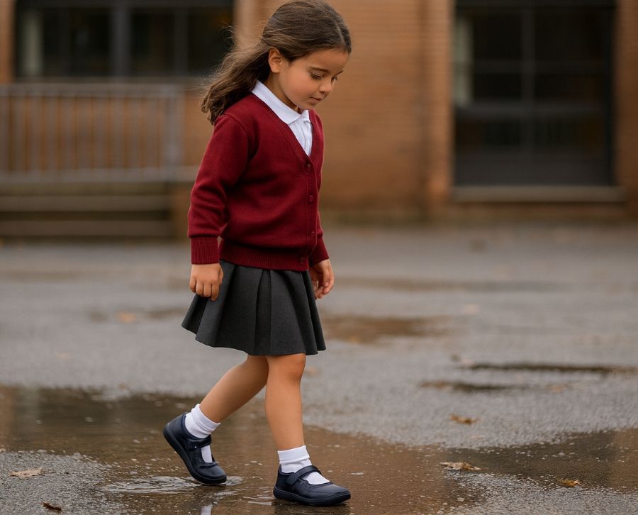 calzado colegial para invierno