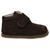 Botas de vestir respetuosas niño Piruflex 176S en marrón, piel reciclada con velcro, vista lateral