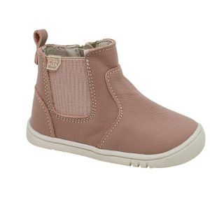 Botas respetuosas niña piel suave rosa PIRUFLEX