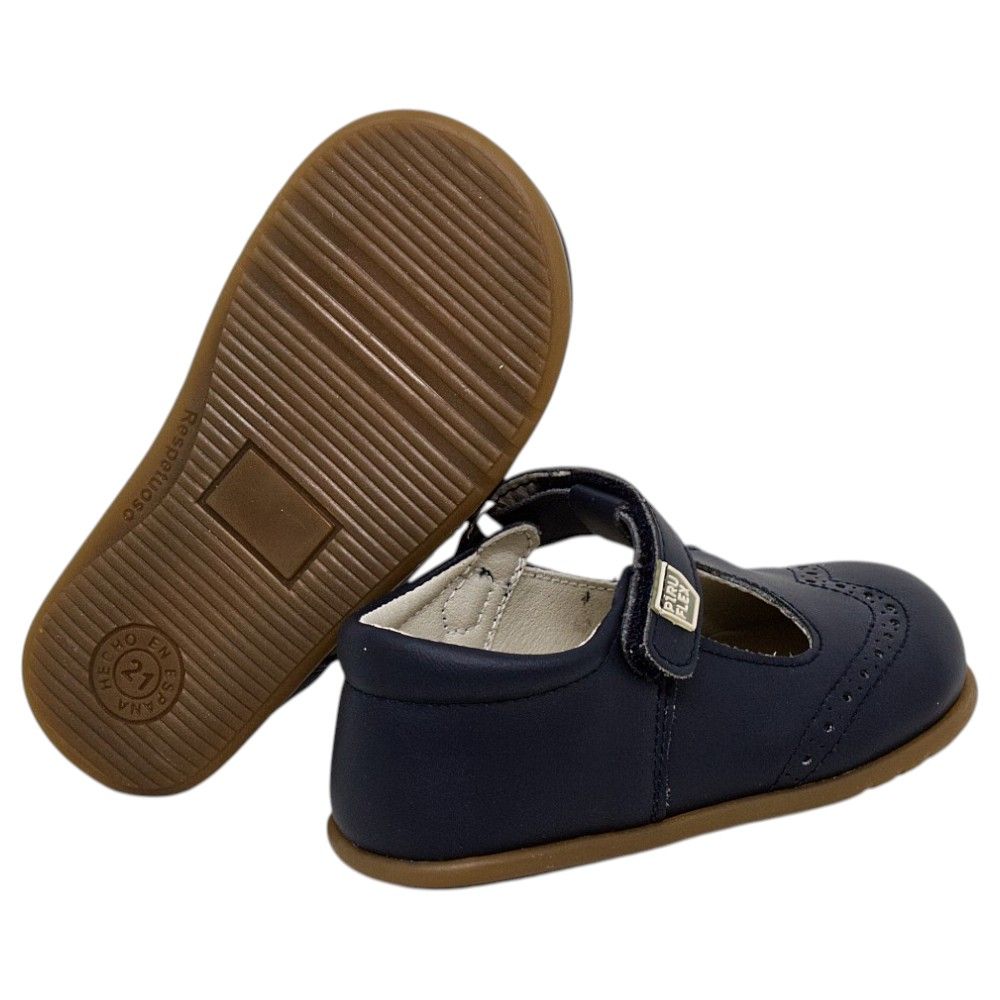 Piruflex Zapatos respetuosos bebé pepito en piel con velcro Piruflex photo 3