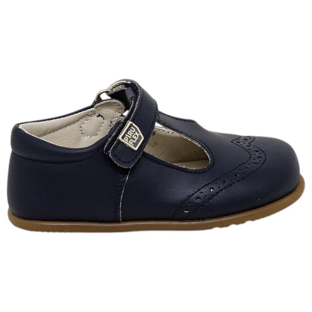 Piruflex Zapatos respetuosos bebé pepito en piel con velcro Piruflex photo 5