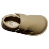 Zapatos respetuosos niños invierno Piruflex en mármol, microfibra con velcro, vista lateral