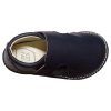 Zapatos respetuosos niños invierno Piruflex en marino, microfibra con velcro, vista lateral