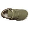 Botas respetuosas niños invierno en piel con doble velcro — Verde Botas respetuosas niños invierno Piruflex en verde, piel con doble velcro, vista lateral